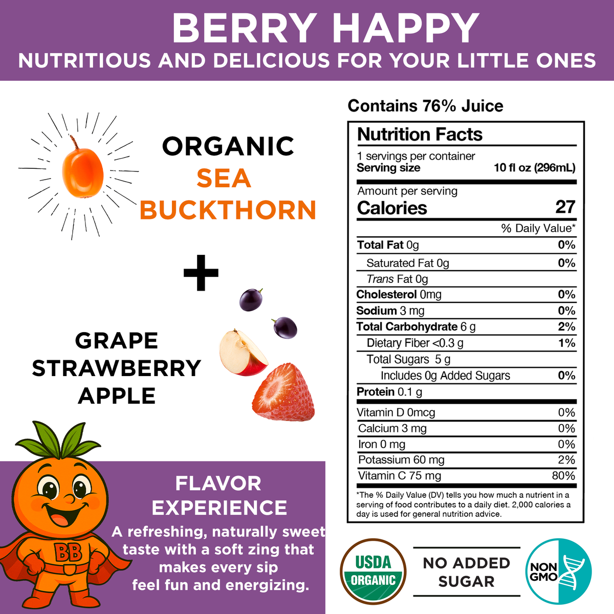 Miracle KIDS BERRYBOOM – 6 Pack